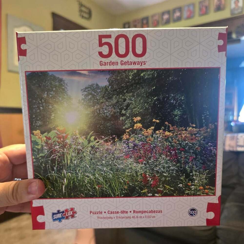 Sure-Lox Garden Getaways Summer Park 500 Piece Puzzle